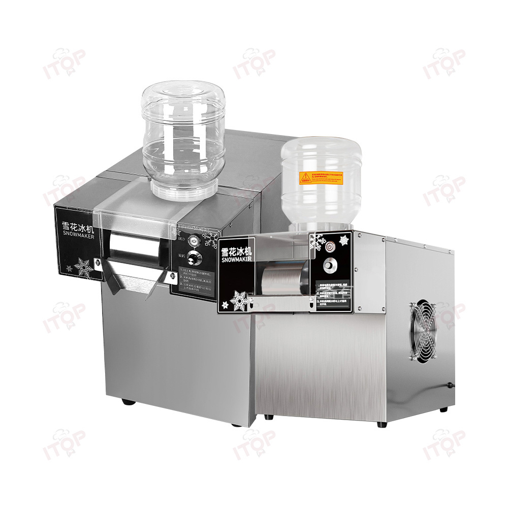 Snow Flake Ice Bingsu Machine New Arrival Air Cooling Auto Bingsu Machine Korean Flake Snow Ice Shaver Machine For Sale