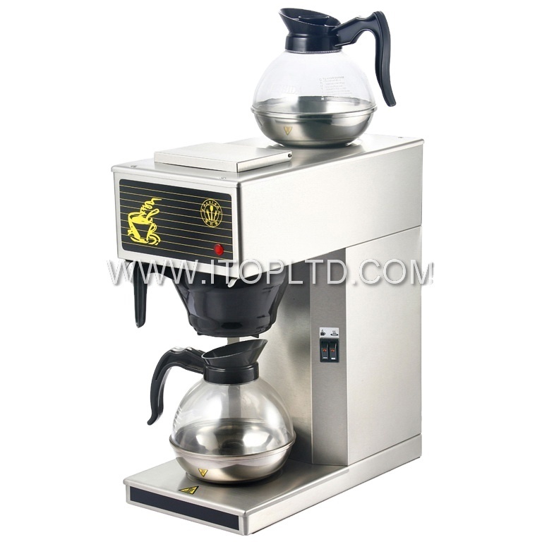 Commercial Stainless Steel Turkish Arabic Electric Single Head Thermostat Coffee Machine Office Drip Coffee Maker