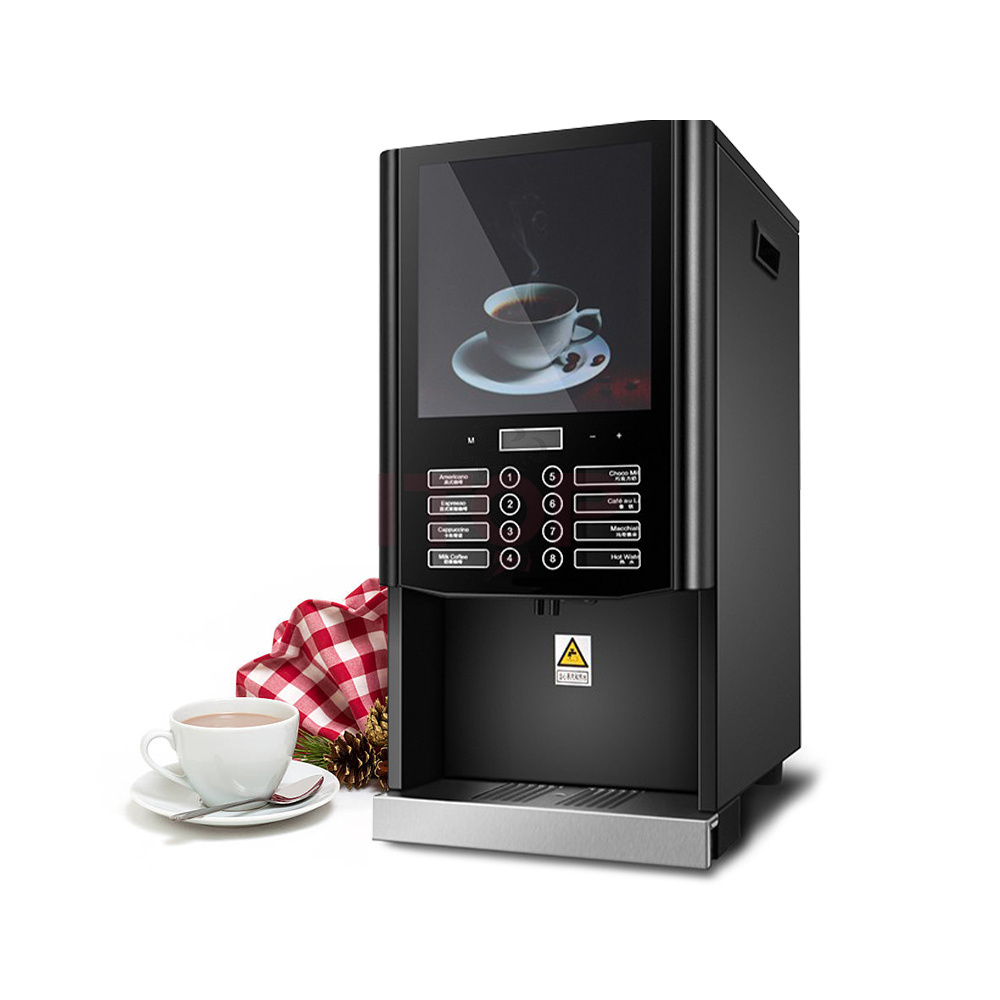 Vending Machine Tea Coffee Automatic Commercial Coin Coffee Machine,Intelligent Small