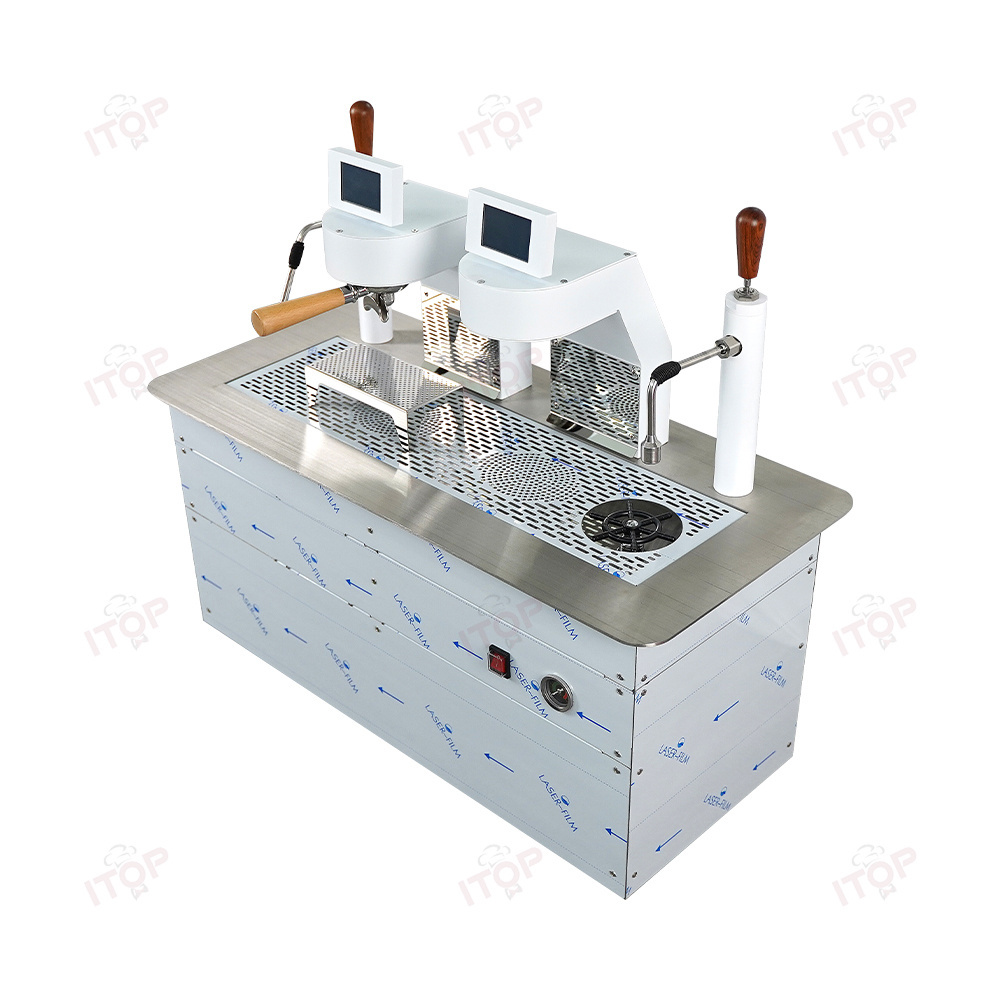 Under Counter Desktop Style One Group Espresso Cappuccino Commercial Undercounter Coffee Machine/undercounter Espresso Machine