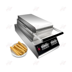 110v 220v Commercial Electric Egg Cookies Machine Non-stick Egg Rolls Waffer Maker