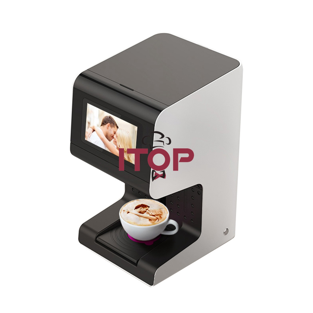 New Design Coffee Printing Selfie Coffee Printer Hot Sale Commercial Latte 3D Coffee Printer Machine