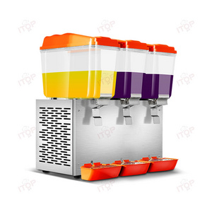 Fresh Fruit Cold Frozen Drink Juice Dispenser Wholesale Prices Commercial Refrigerated Beverage