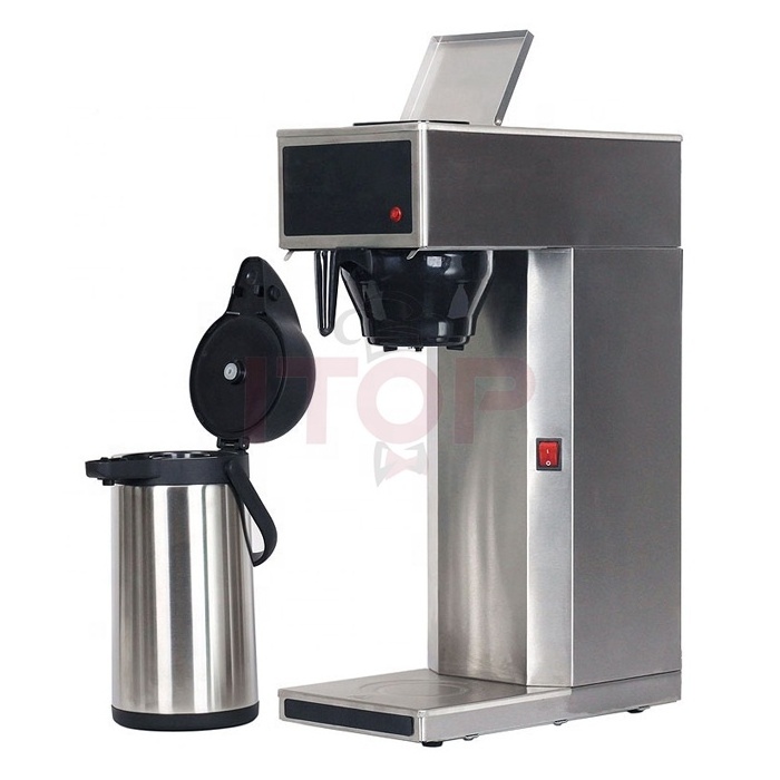 stainless steel electric drip coffee maker filter coffee machine commercial Americano machine