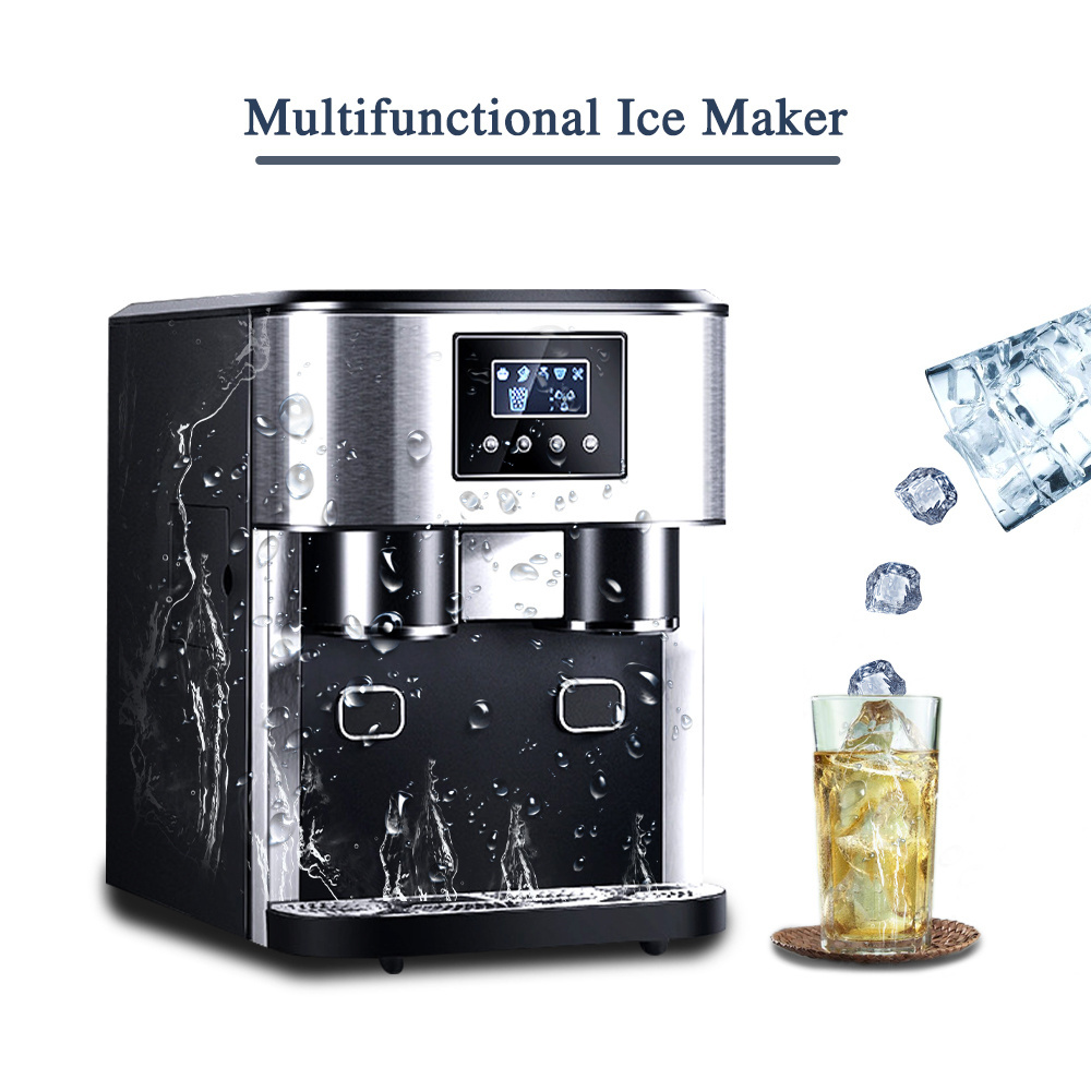 Wholesale 10-15Kg/24 Hour Cube Ice Block Maker Restaurant Bar Professionnel Commercial Cold Drink Portable Cube Ice Maker