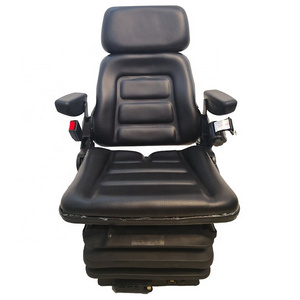 Manufacturer Grammer Driver Seats Wear Resistant Fabric Machine Excavator Seat for Sales