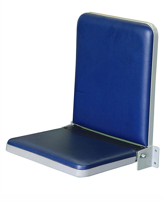 High quality Plastic backrest Wall Mounted Folding seat for Motor homes/Trains/Boat/The ambulance car/Bus tour guide chair