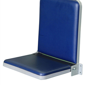 High quality Plastic backrest Wall Mounted Folding seat for Motor homes/Trains/Boat/The ambulance car/Bus tour guide chair