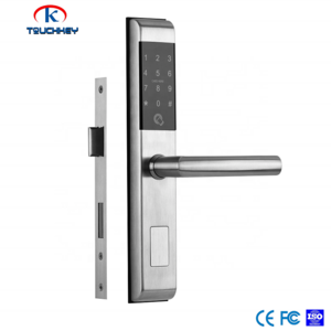 New slim Euro mortise TTLock hotel blue tooth ble door lock with APP unlock