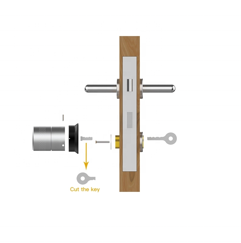 Smart homekit Euro profile smart cylinder Nuki smart lock 2.0 with APP control