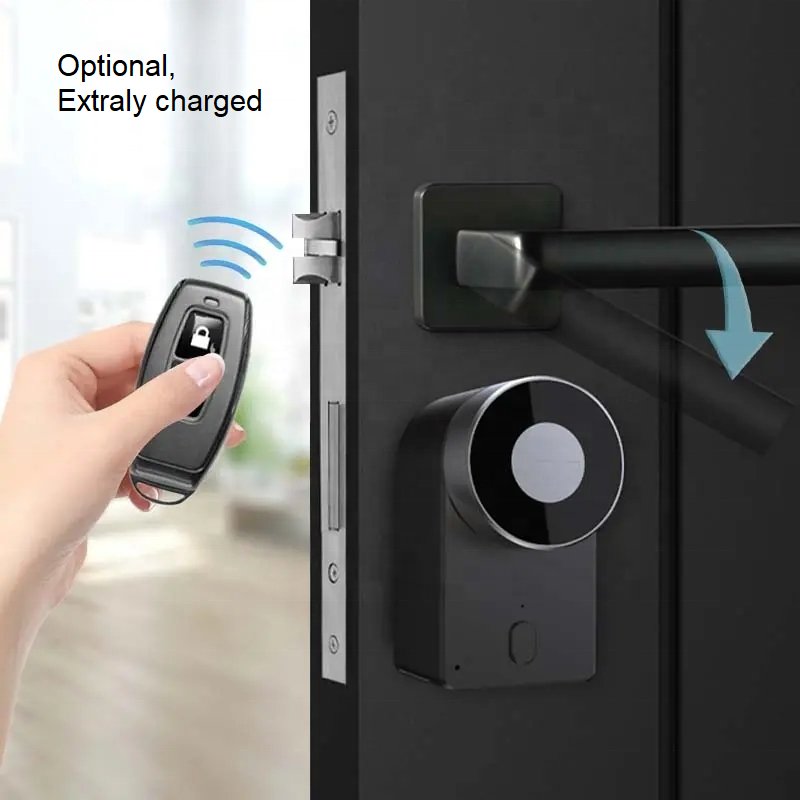 TTlock Remote Control Keyless Lock Anti Theft Thumb Turn Motorised U009 Smart Auto Door Lock