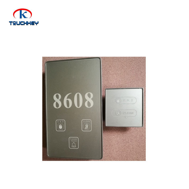 Luxury door plate for star hotel room