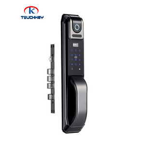 Touchkey Wifi fingerprint password door lock for home office apartment