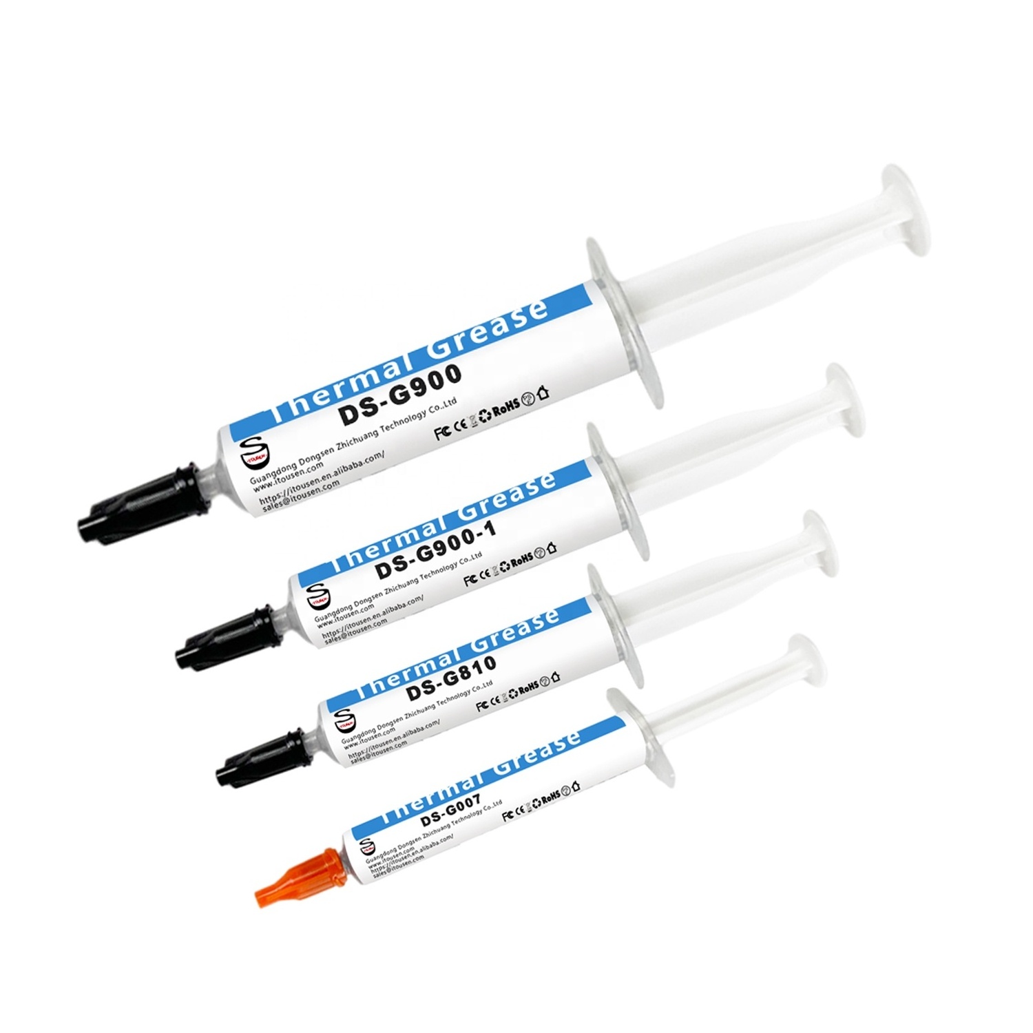 High heat conductive silicone grease thermal grease syringe White thermal paste for electronic products