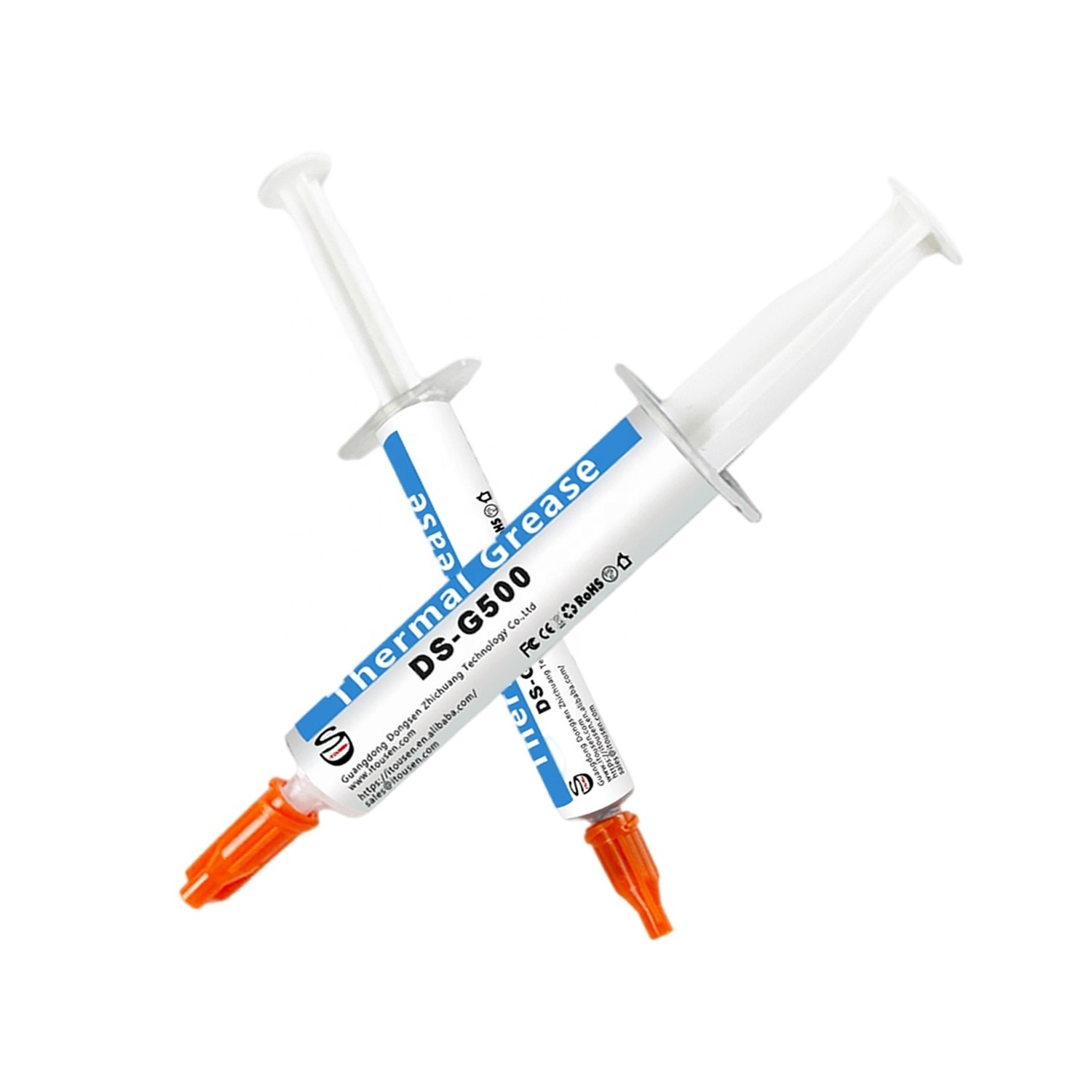 High heat conductive silicone grease thermal grease syringe White thermal paste for electronic products