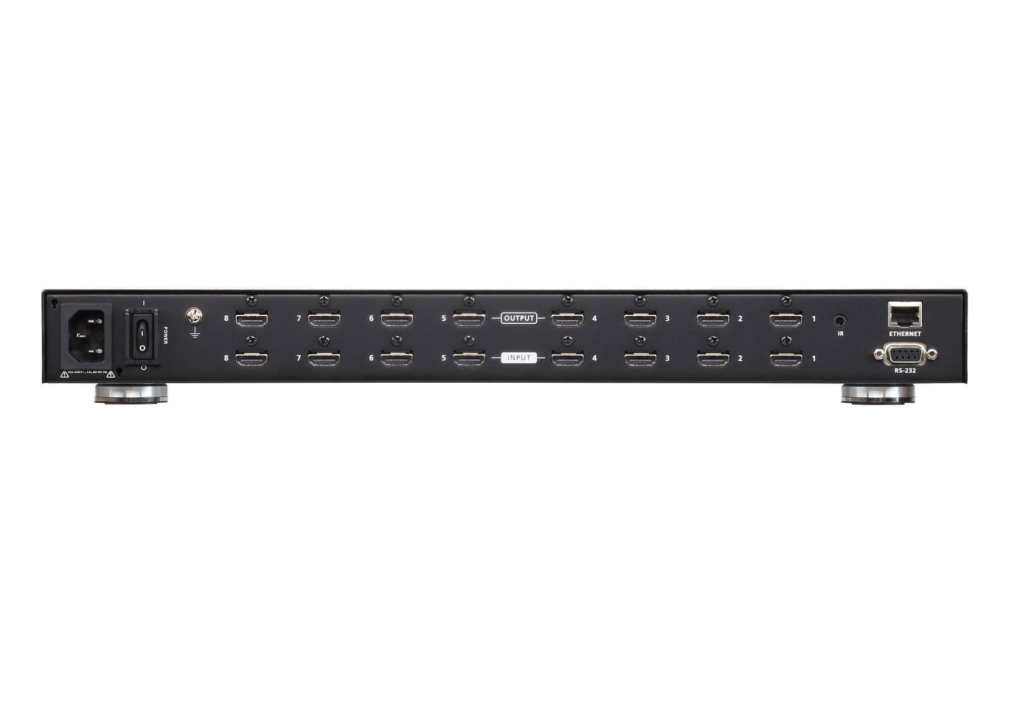 ATEN 1 Local 2 Remote Access 16 Ports Multi Interface Cat 5 KVM over IP Switch  KN2116VA