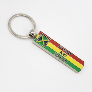 Travelpro Keychain Map Design Metal for Tourism Destinations Like Jamaica Canada United States France Germany Holland Customized