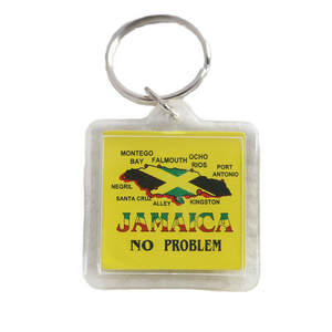 Travelpro Customizable One Piece Acrylic Plastic Souvenir Keychain with Custom Pattern for Tourism Destination