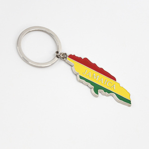 Travelpro Metal Souvenir Keychain for Tourism Destinations Like Jamaica Panama Havana Aruba Bahamas Spain Rome Custom One Piece