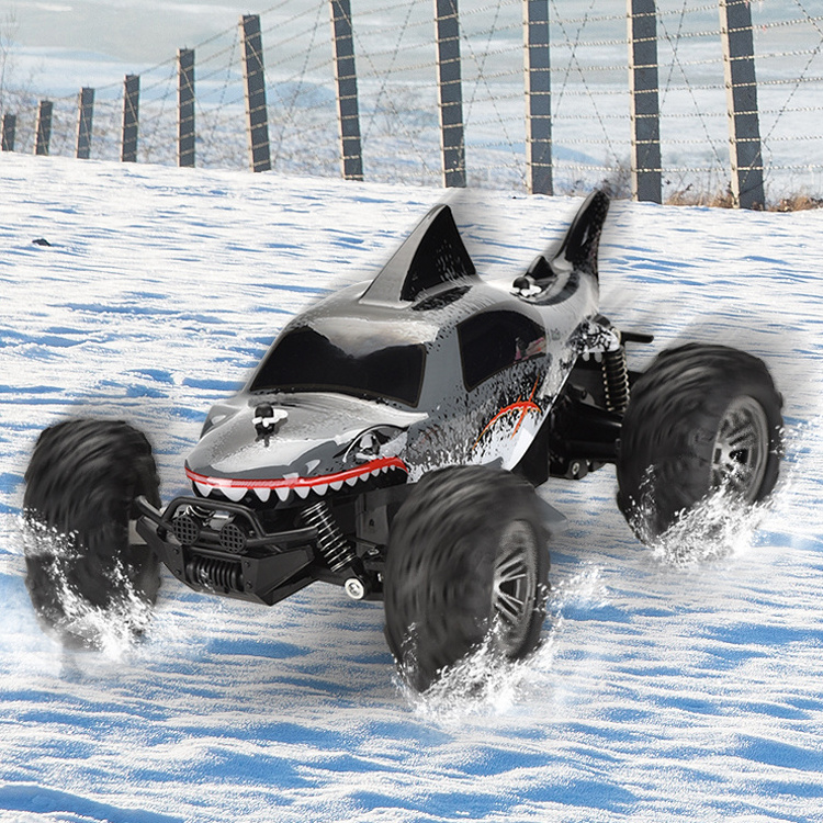 ITTL Remote Control Shark 2.4g 1:18 Scale 4ch Cool Drift 4 Channel Direction RC Car Toy