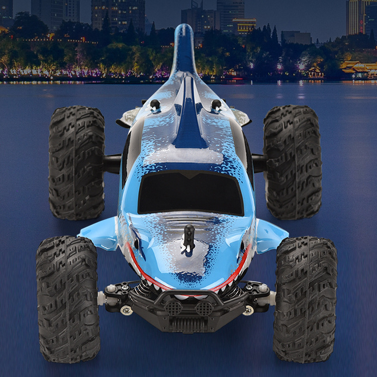 ITTL Remote Control Shark 2.4g 1:18 Scale 4ch Cool Drift 4 Channel Direction RC Car Toy