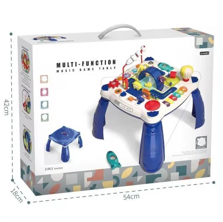 Early Brain Development Baby Plastic Active Desk Multifonction Kids Activity Table Toy