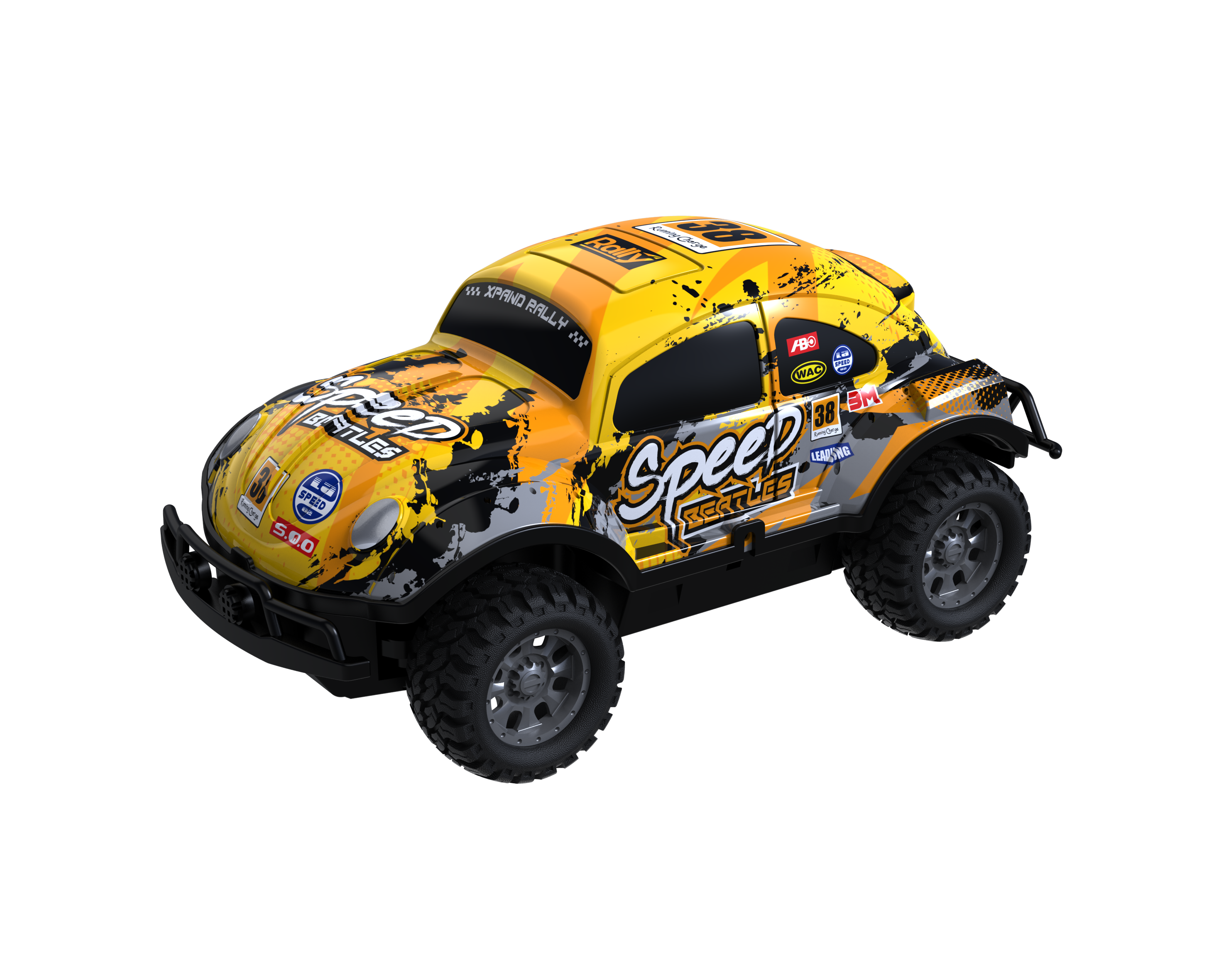 ITTL 1/24 REMO Hobby All Terrain 2.4G 4WD Brushed RC Truck RC Cars Vehicle Remote Control Car Toys 10KM/H