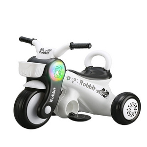 ITTL Children ride on bike kids electric motor bike baby tricycle 3 wheels tricycle with music and light