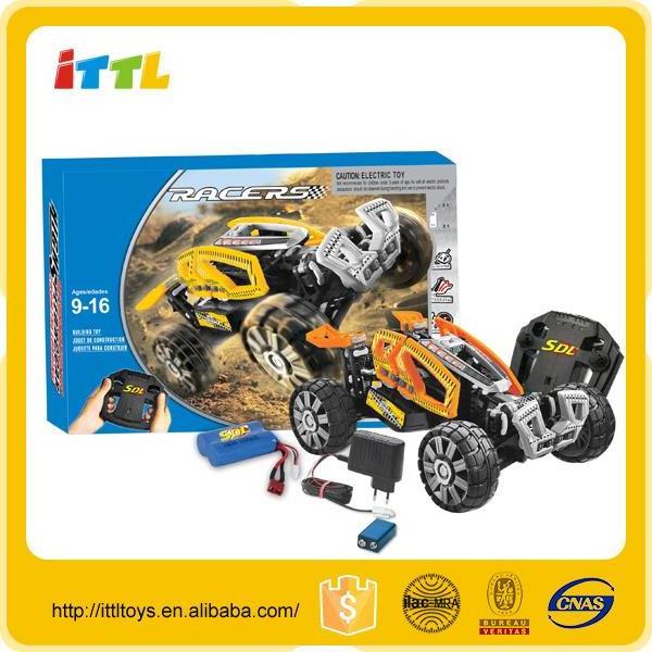 Big wheels 6ch remote control car plastic high speed rc car for kids