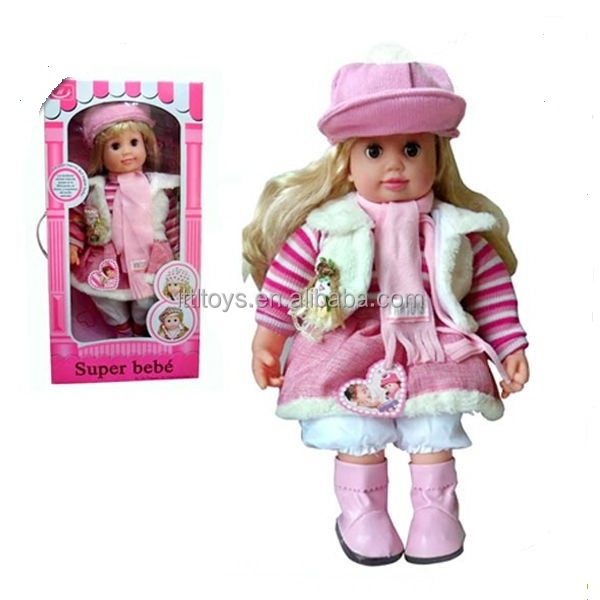 Spanish Speaking Story Doll With IC Battery Operated Baby Speaking Doll