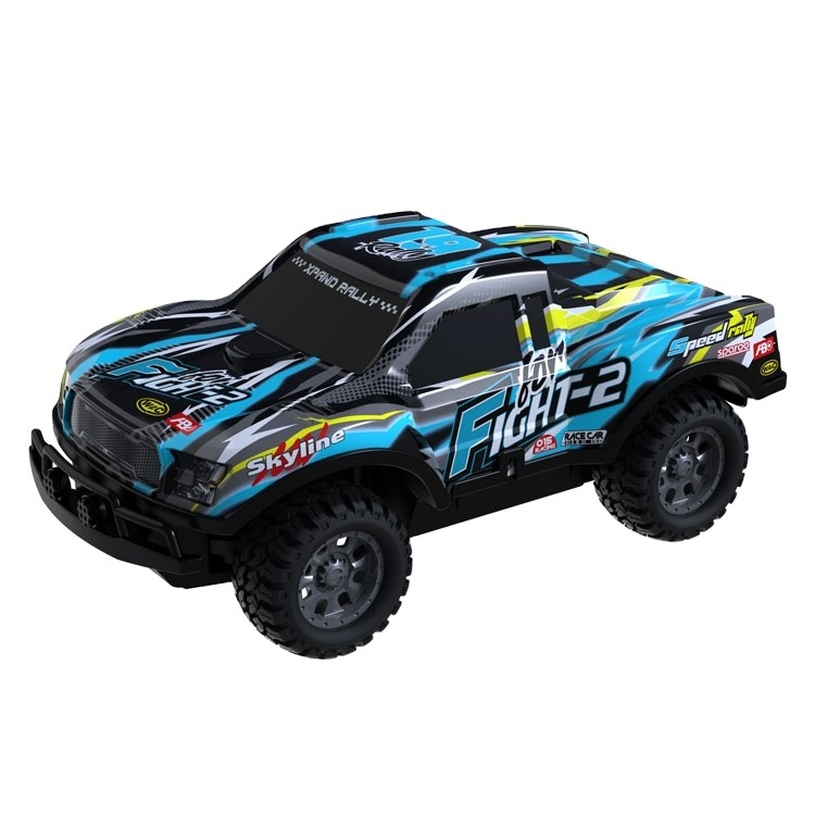 ITTL 1/24 REMO Hobby All Terrain 2.4G 4WD Brushed RC Truck RC Cars Vehicle Remote Control Car Toys 10KM/H