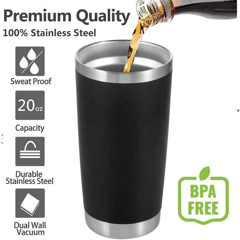 Coffee Tumbler Manufacturer Custom LOGO Stainless Steel Travel Tumblers