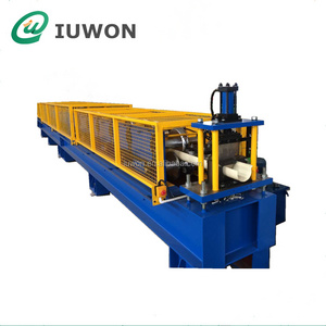 Metal Half Round Rain Gutter Cold Roll Forming Machine