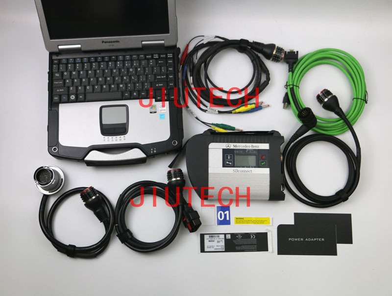 Auto Car Truck xentry diagnostic MB SD C4 Compact 4 star c4 multiplexer das epc Thoughbook  CF31 laptop for benz Star Diagnosis