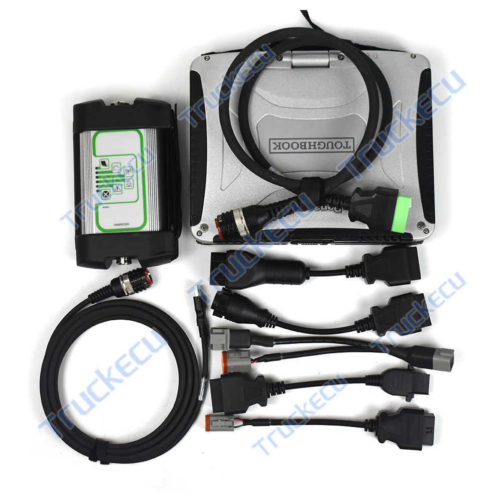 diagnostic tool for volvo penta VODIA with CF19 laptop industrial engine marine engine diagnostic scanner tool