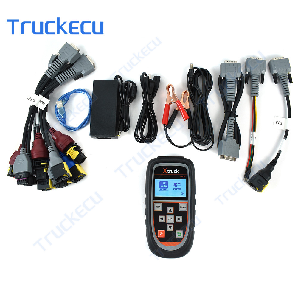 X-truck Y006 EURO 6 Sensor Tester for Urea Quality Liquid Level/PM/Exhaust Temperature Nitrogen and Oxygen NOx Auto Detection