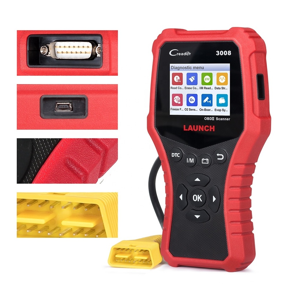 For Launch Cr3008 Obd Ii Code Reader Scanner update online Creader 3008 Obd 2 Car Diagnostic Tool  Code Reader Battery Tester