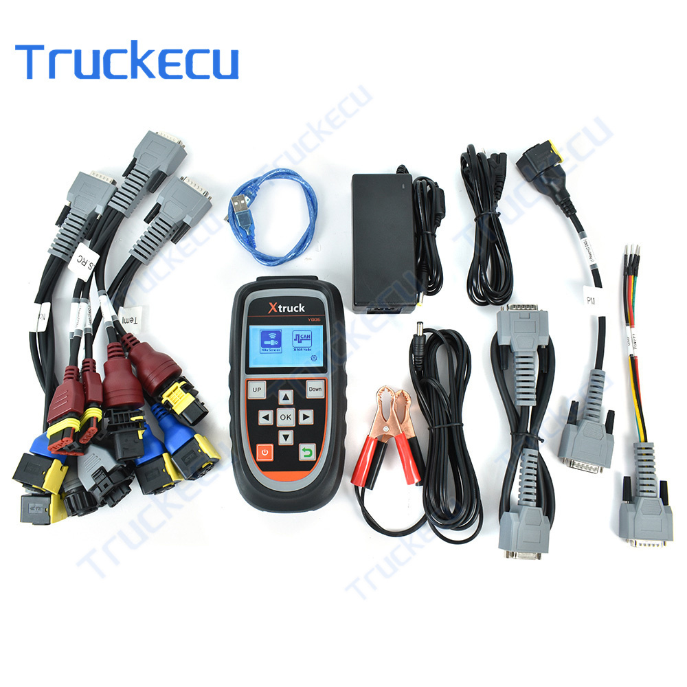 X-truck Y006 EURO 6 Sensor Tester for Urea Quality Liquid Level/PM/Exhaust Temperature Nitrogen and Oxygen NOx Auto Detection