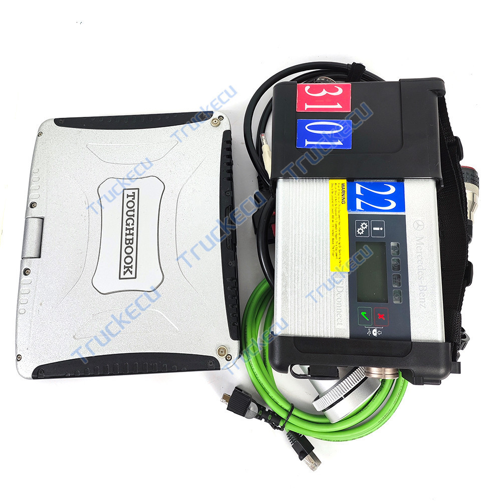 CF19 laptop mb star c5 sd connect c5 star diagnosis Compact c4 Multiplexer M6 MB PRO C6 Doip For benz truck car diagnostic kit