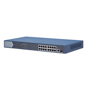 Original Brand New Unmanaged Poe Switch DS-3E0518SP-E18 Compatible with Hikvision Poe Switch DS-3E0518P-E with 16x Gigabit ports