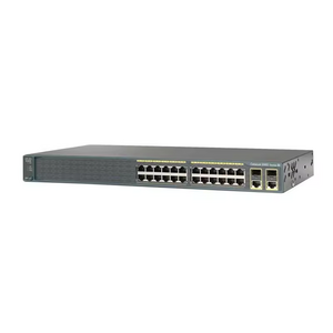 WS-C2960-24LC-S 2960 24 10/100 (8 PoE) + 2 T/SFP LAN Lite Image Network Switch