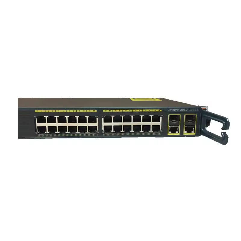 WS-C2960-24LC-S 2960 24 10/100 (8 PoE) + 2 T/SFP LAN Lite Image Network Switch