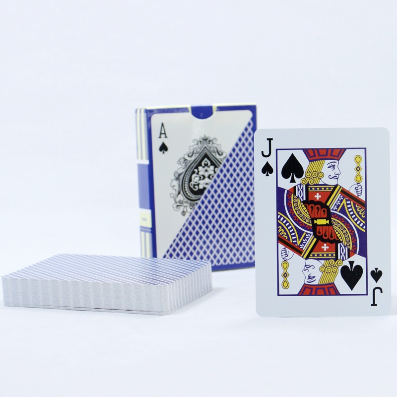 Custom Wholesale Design Printing 100% Pvc Plastic Casino Card Game Jumbo Playing Cards Poker