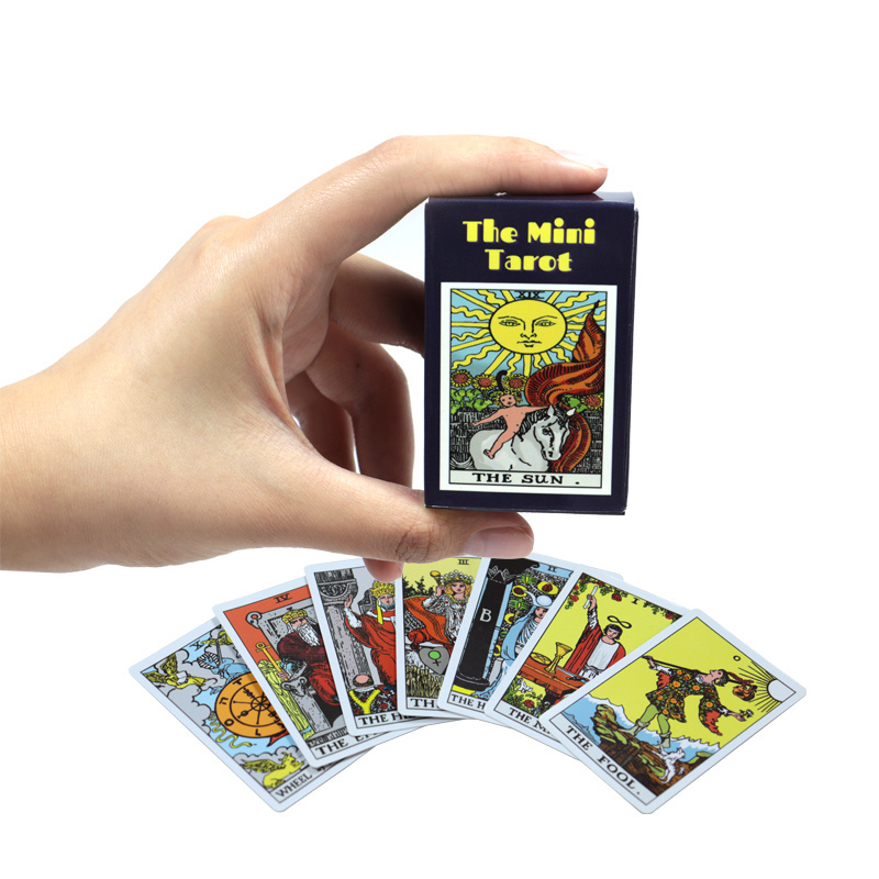 Manufacturer High quality Mini Tarot Cards Printing Oracle And Playing Cards Tarot Mini Size