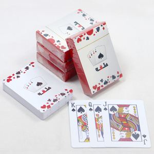 wholesale custom playing cards waterproof plastic poker cards  best quality personalized playing  cards