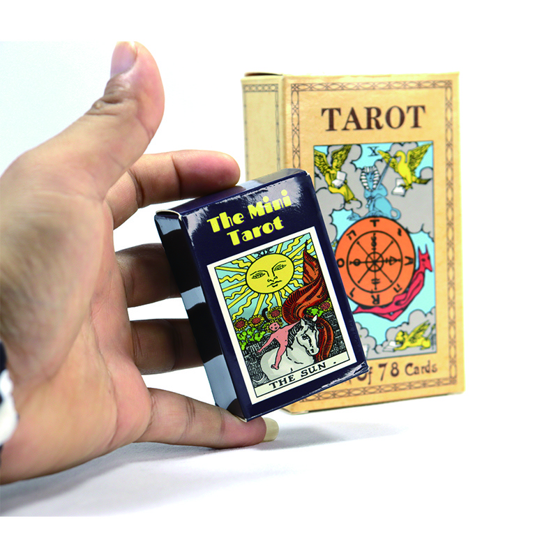 Manufacturer High quality Mini Tarot Cards Printing Oracle And Playing Cards Tarot Mini Size