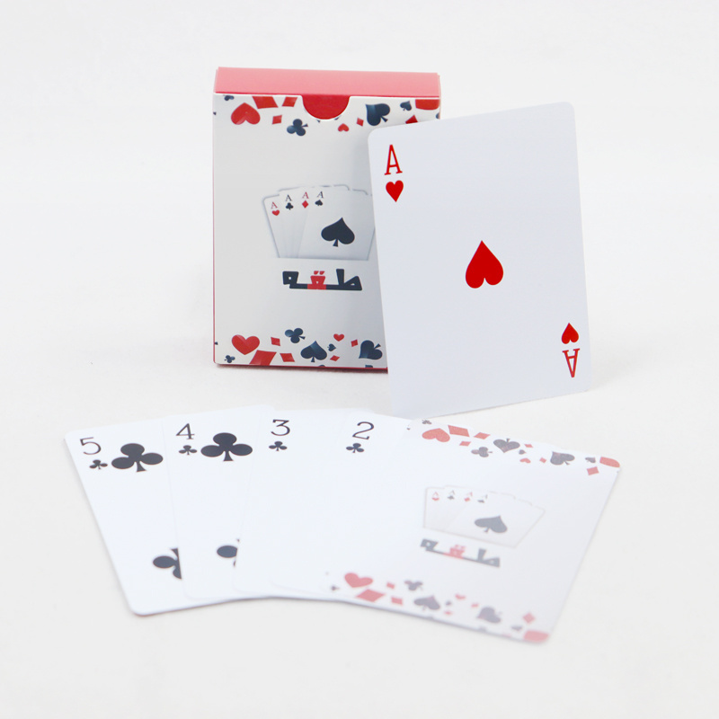 wholesale custom playing cards waterproof plastic poker cards  best quality personalized playing  cards