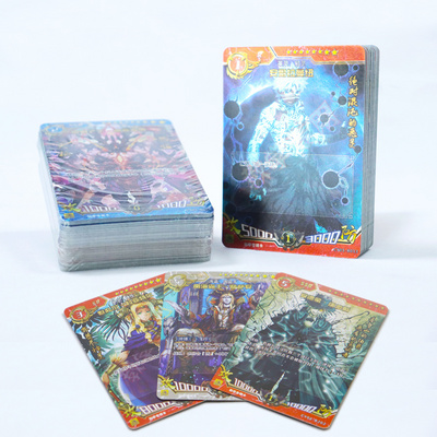 Wholesale Design Printing Full Colors Paper Trading Playing Cards Holographic Custom Game Cards