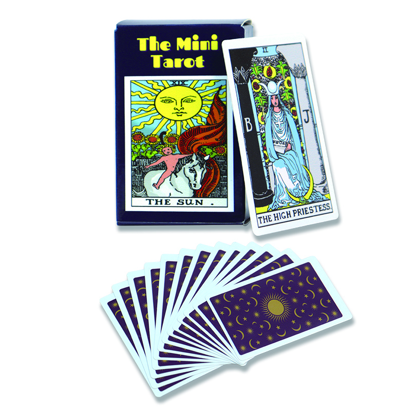 Manufacturer High quality Mini Tarot Cards Printing Oracle And Playing Cards Tarot Mini Size