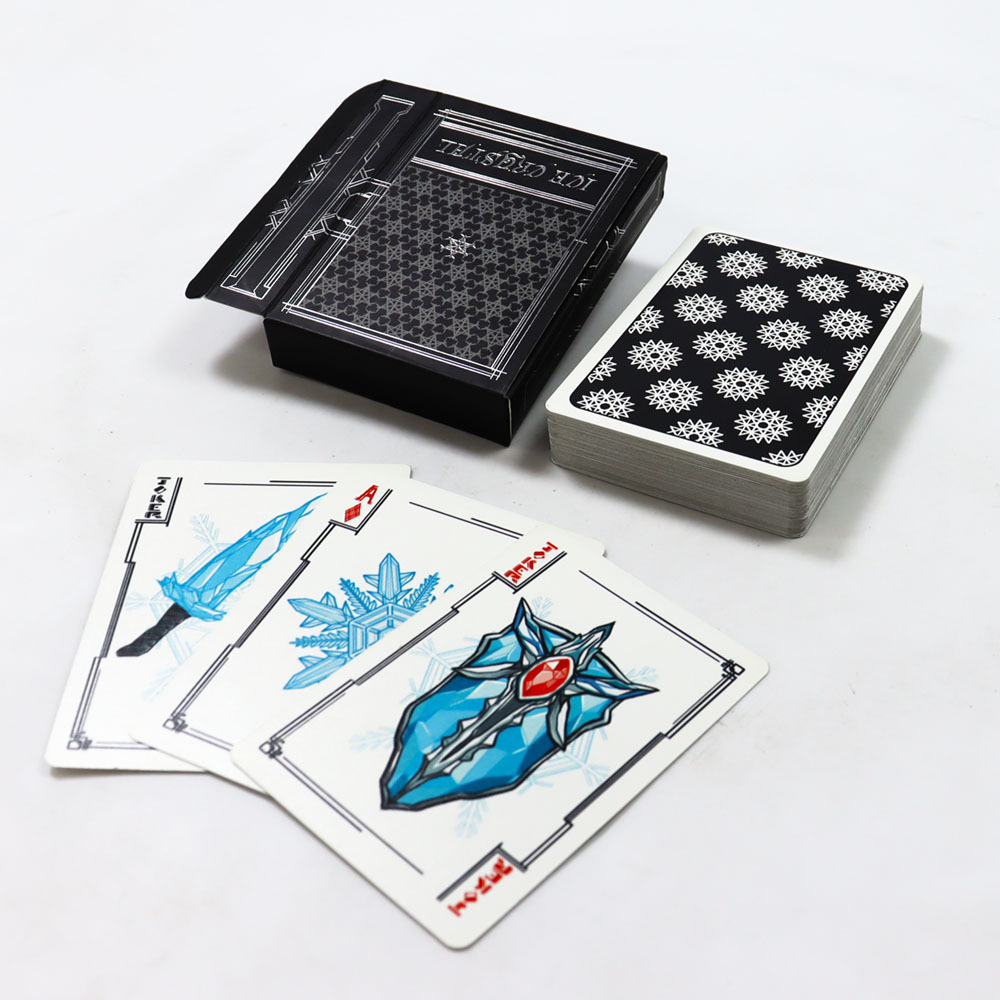 Manufacturer Black-Core Paper Magic Poker Playing Card Custom Printing Luxury very cool Playing Card Decks